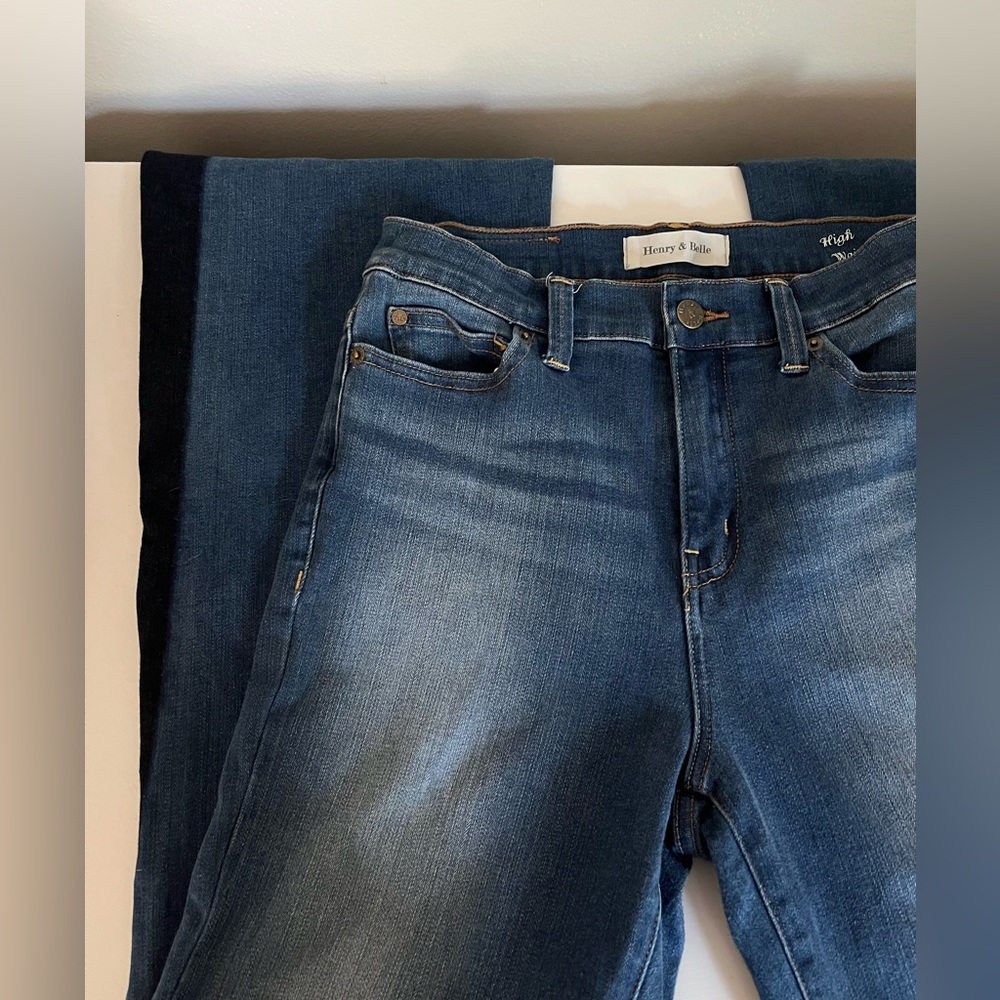 Henry & Belle High Wasted Flared Jeans